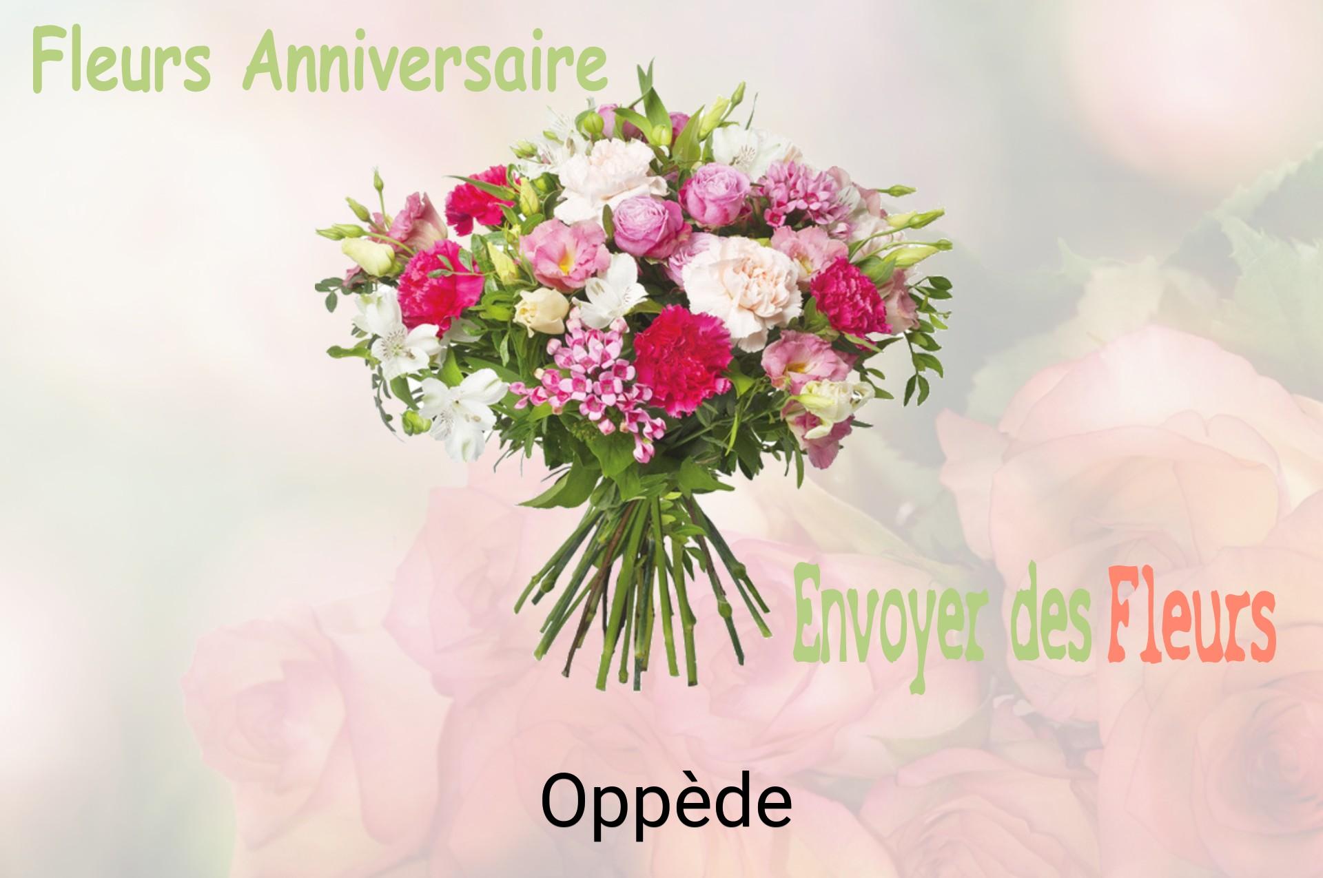Bouquet de fleurs d’anniversaire livré à Oppède
